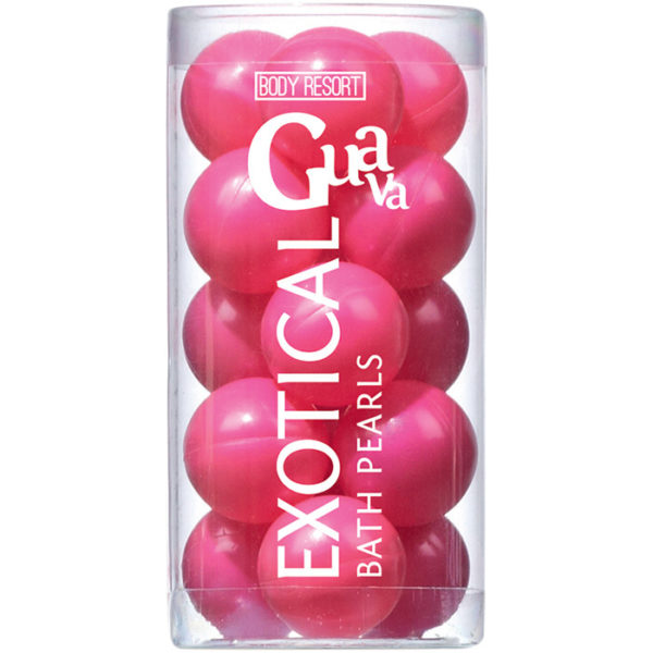 BODY RESORT <br> perle da vasca <br><em>guava</em>
