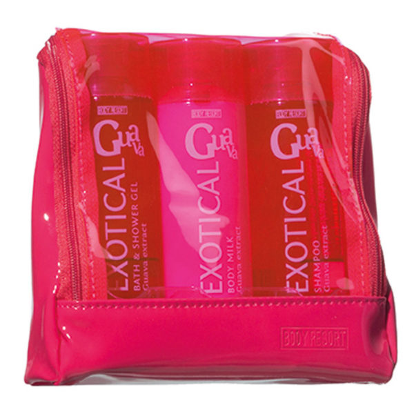BODY RESORT<br> confezione da viaggio <br><em>guava</em>