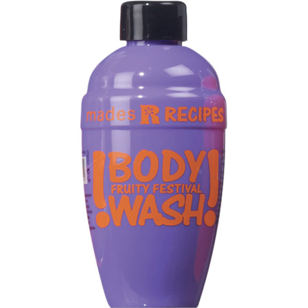 RECIPES<br> gel bagno doccia<br><em> cocktail di frutti</em>