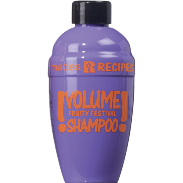 RECIPES <br> shampoo<br><em> cocktail di frutti</em>