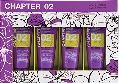 CHAPTER confezione regalo acai e ibisco