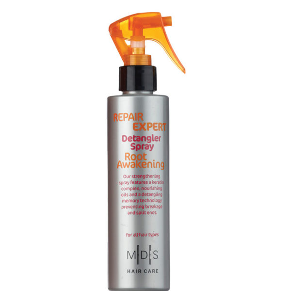 HAIR CARE <br> spray ristrutturante <br> capelli fragili e danneggiati